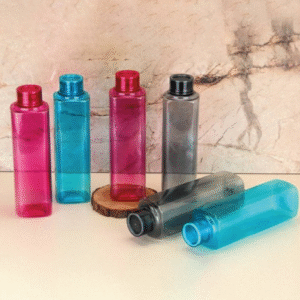 SMALL CAP SQUARE BOTTLES (SET OF 3,6)