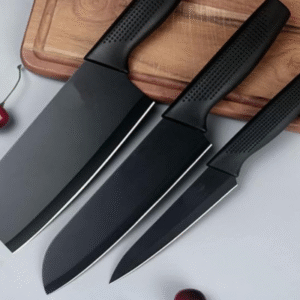 Bloomblade 3pcs Kitchen Knife - Black