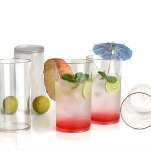 Clear PET Glass - (Pack of 6)
