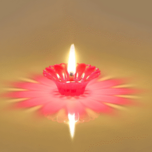 Radiant Reflection Diya
