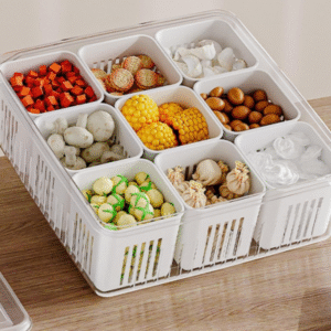 Fridge Container Large Box - 9 Grid